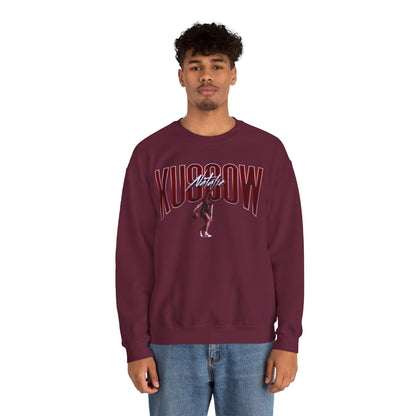 Natalie Kussow Curved Combo Colored Crewneck Sweatshirt