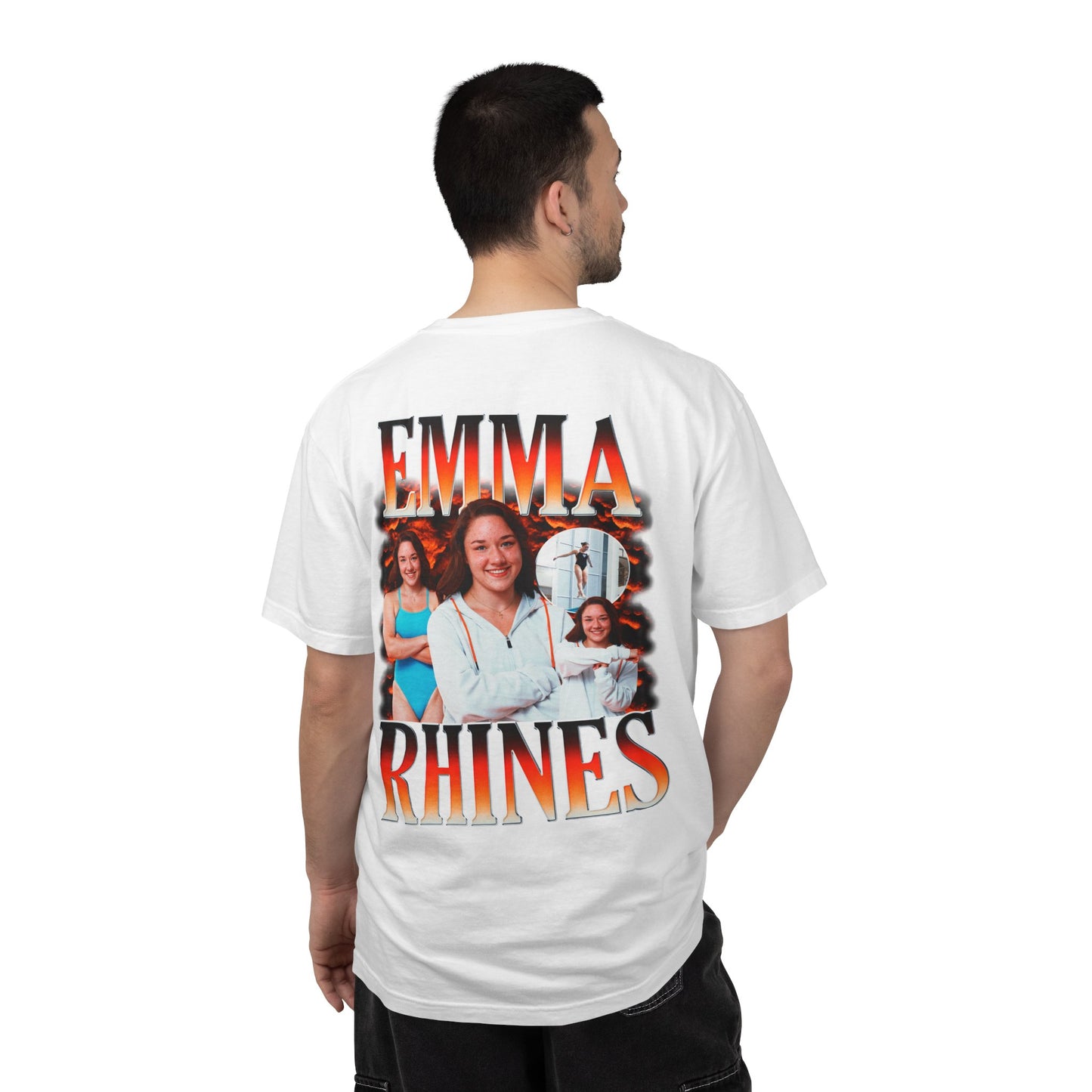 Emma Rhines Logo Front & Back Premium Tee