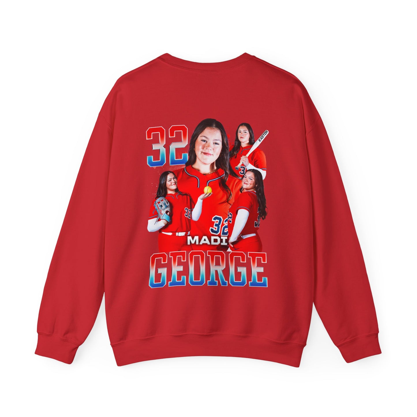 Madi George Logo Front & Back Crewneck