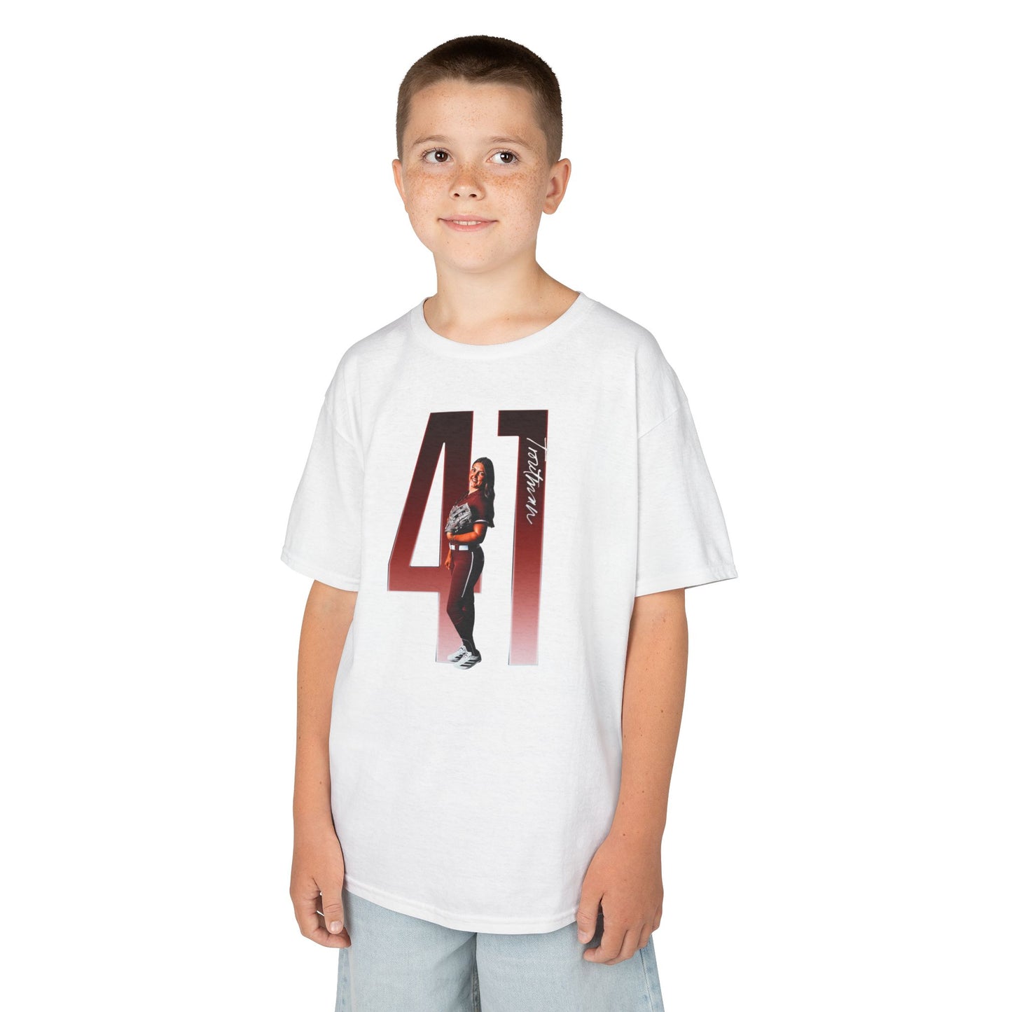 Taylor Troutman Player Icon Number Kids Tee
