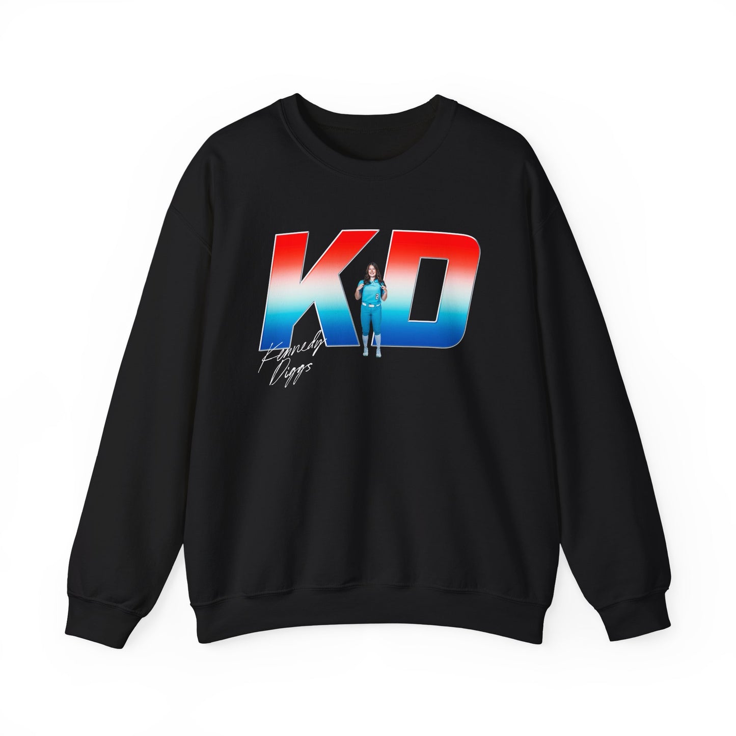 Kennedy Diggs Big Initials Crewneck Sweatshirt