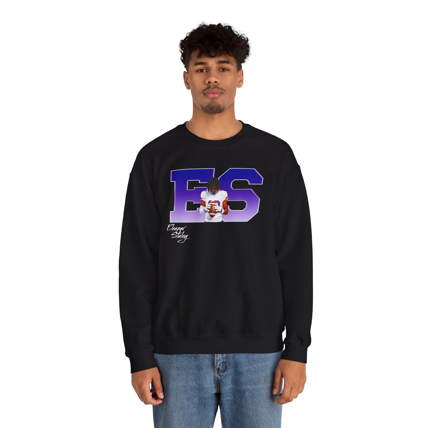 Eleazar Staley Big Initials Colored Crewneck Sweatshirt