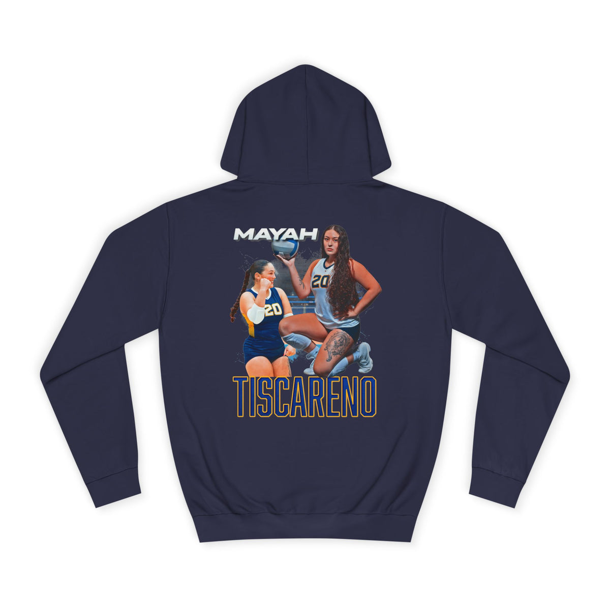 Mayah Tiscareno White & Colored Combo Premium Hoodie