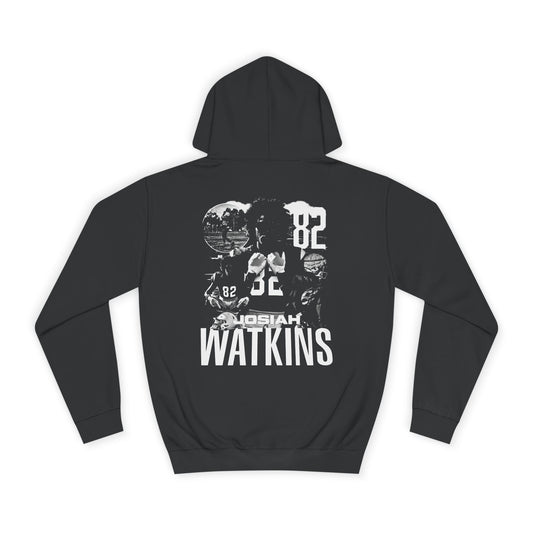 Josiah Watkins Vintage Blackout Premium Hoodie