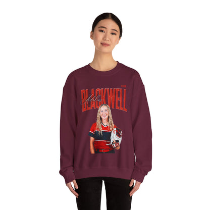 Adeline Blackwell Faded Glory Crewneck Sweatshirt