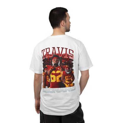 Travis Leonard Logo Front & Back Premium Tee
