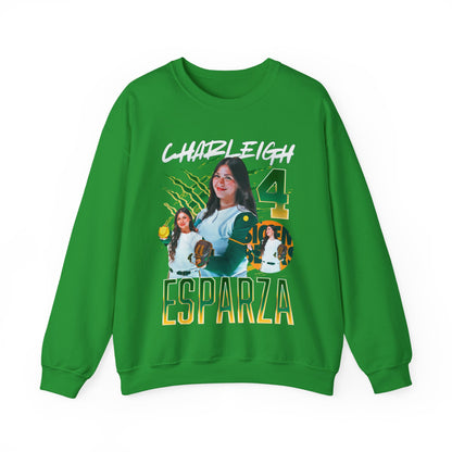 Charleigh Esparza White & Colored Combo Crewneck Sweatshirt