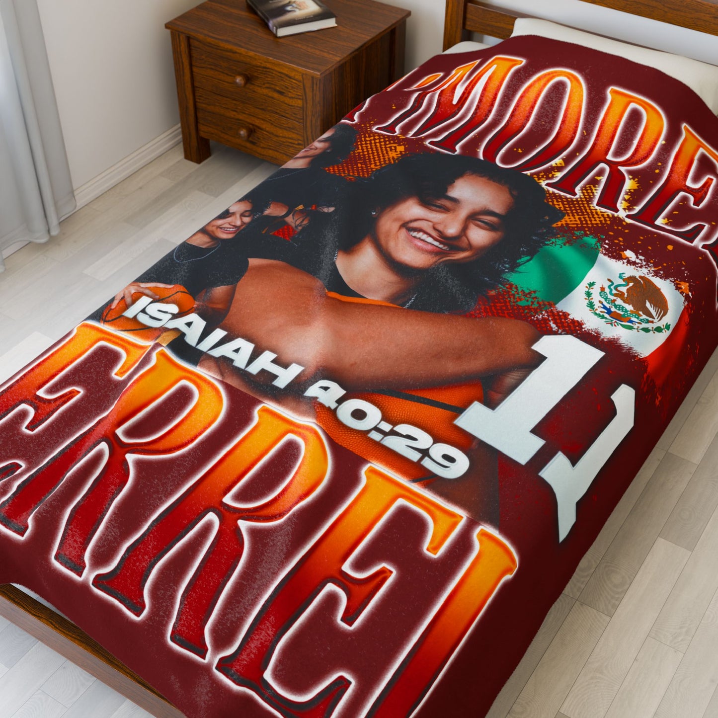 A'Moree Ferrel 60"-80" Plush Blanket
