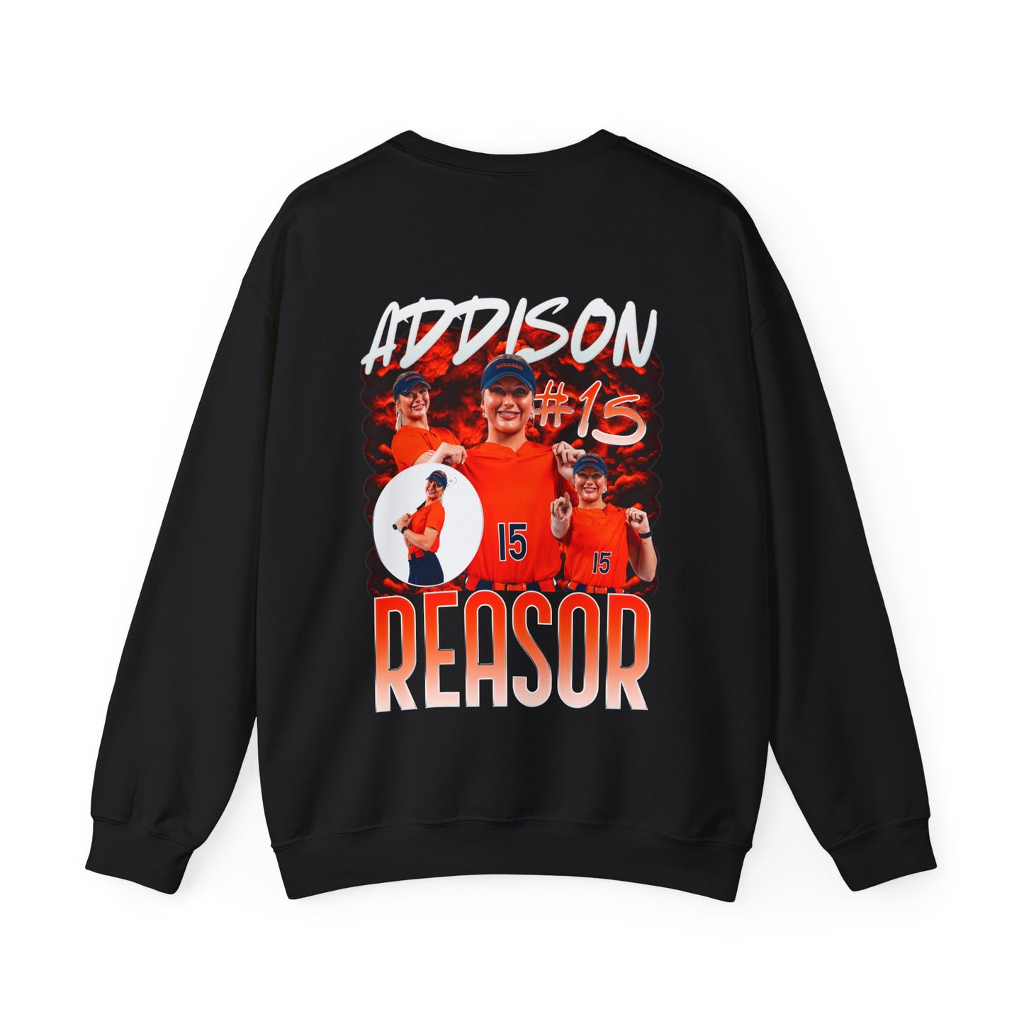 Addison Reasor Logo Front & Back Crewneck
