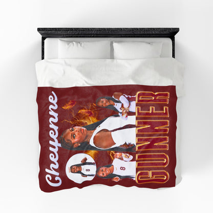 Cheyenne Gunner 60"-80" Plush Blanket