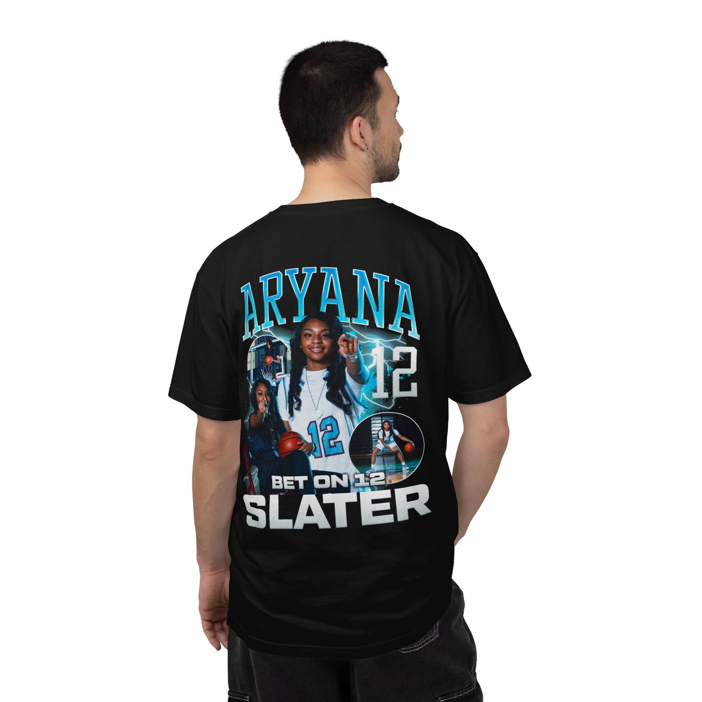 Aryana Slater Logo Front & Back Premium Tee