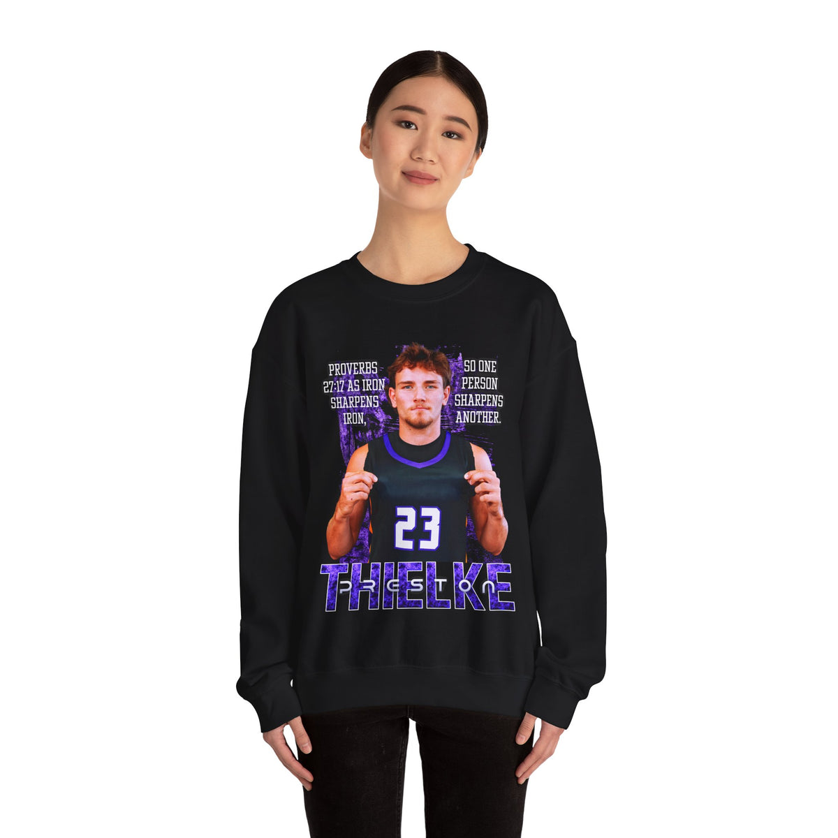 Preston Thielke Featured Quote Crewneck Sweatshirt