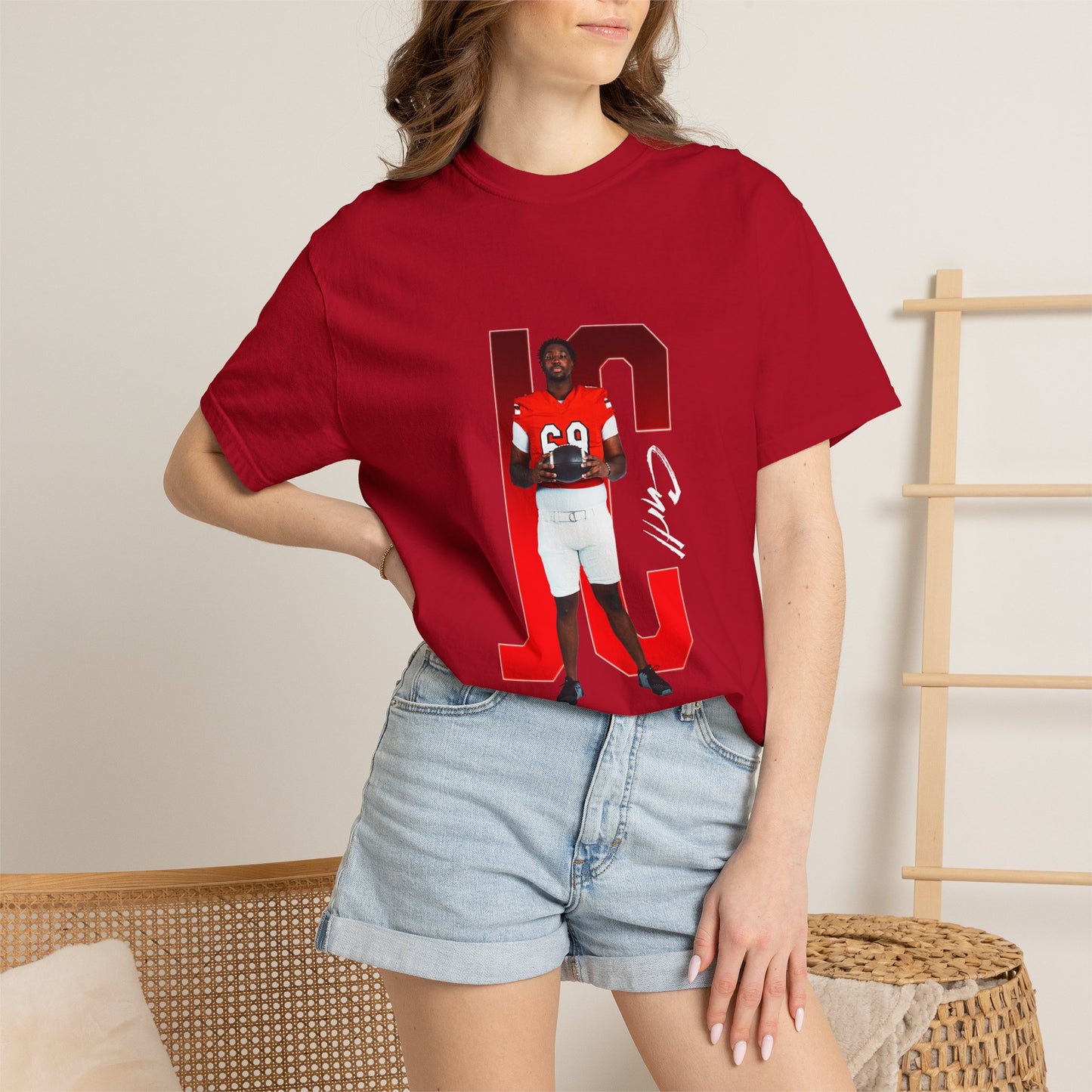 Jordan Curll Player Icon Initials Premium Tee
