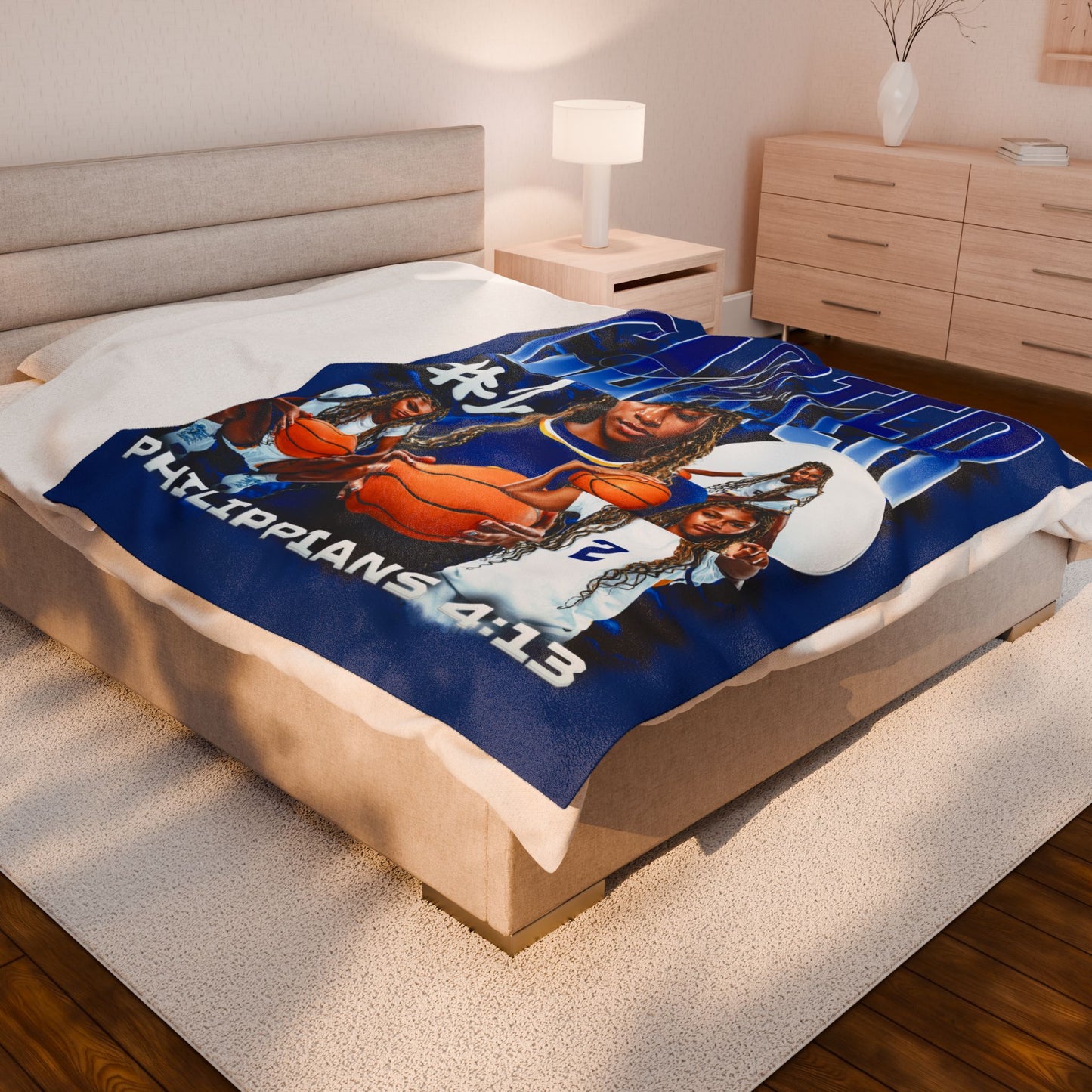 Aliyah Carter 60"-80" Plush Blanket