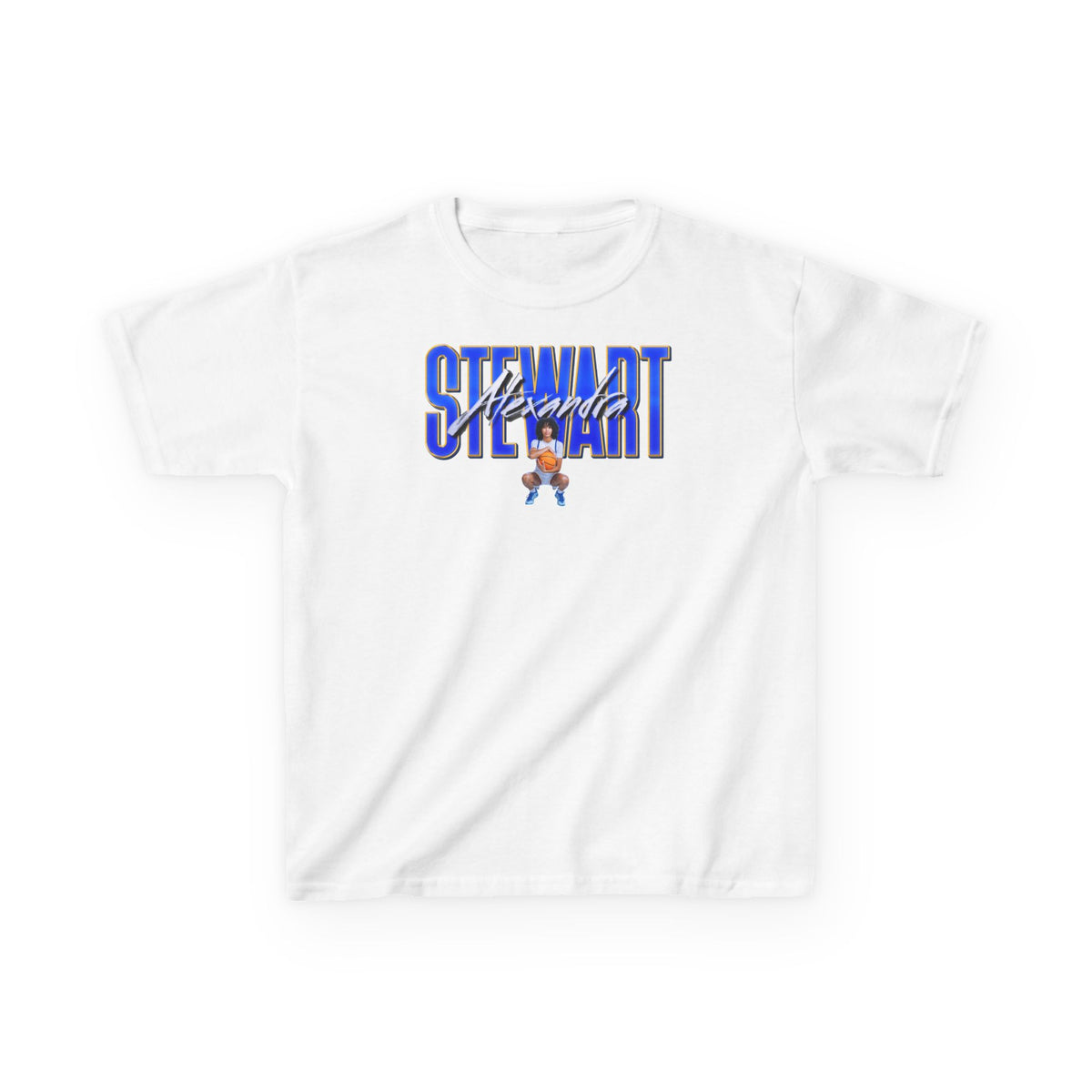 Alexandra Stewart Big Last Name Kids Tee