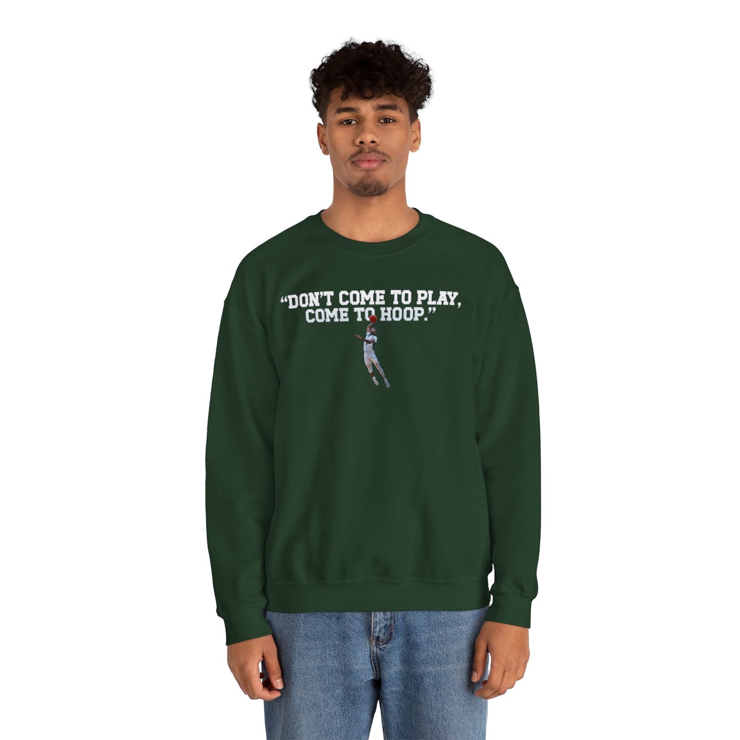 Josiah McDonald Phrase Crewneck Sweatshirt