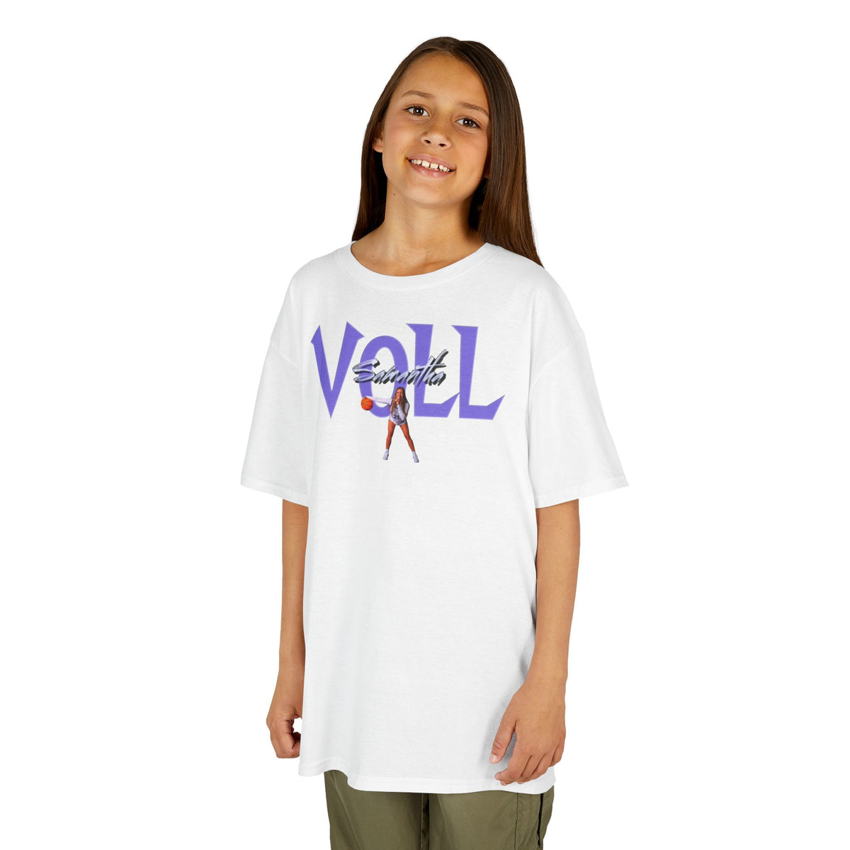 Samantha Voll Big Last Name Kids Tee