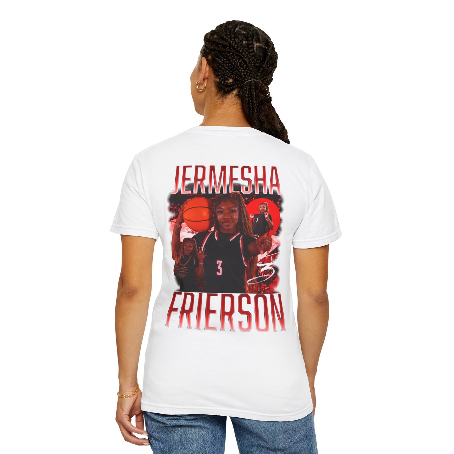 Jermesha Frierson Logo Front & Back Premium Tee