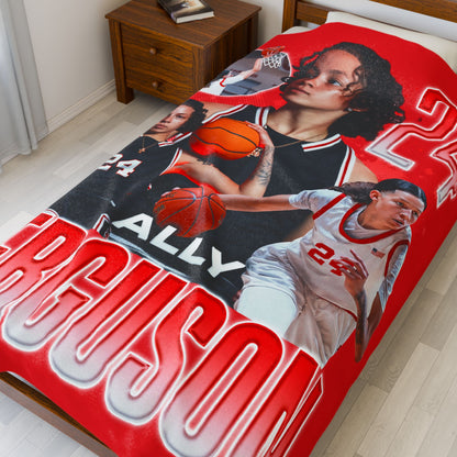 Allyson Ferguson 60"-80" Plush Blanket