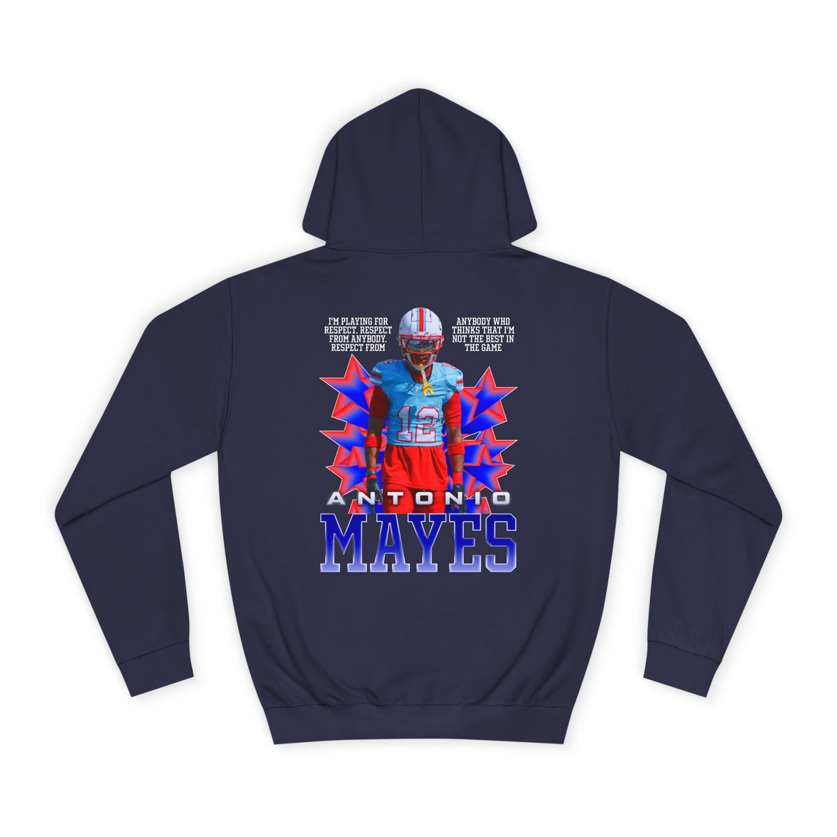 Antonio "Bandit" Mayes Featured Quote Premium Hoodie