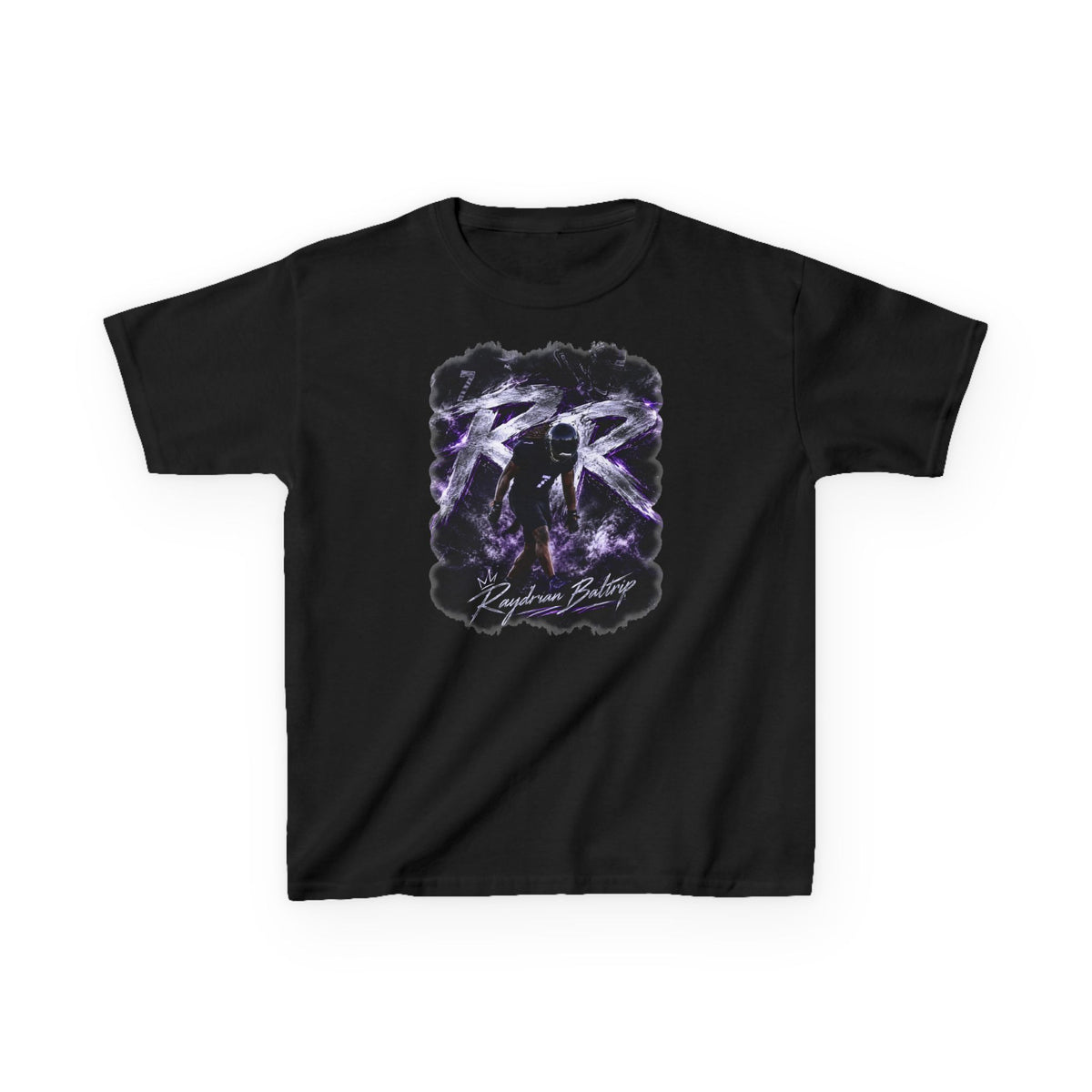 Raydrian Baltrip Big Initials Kids Tee