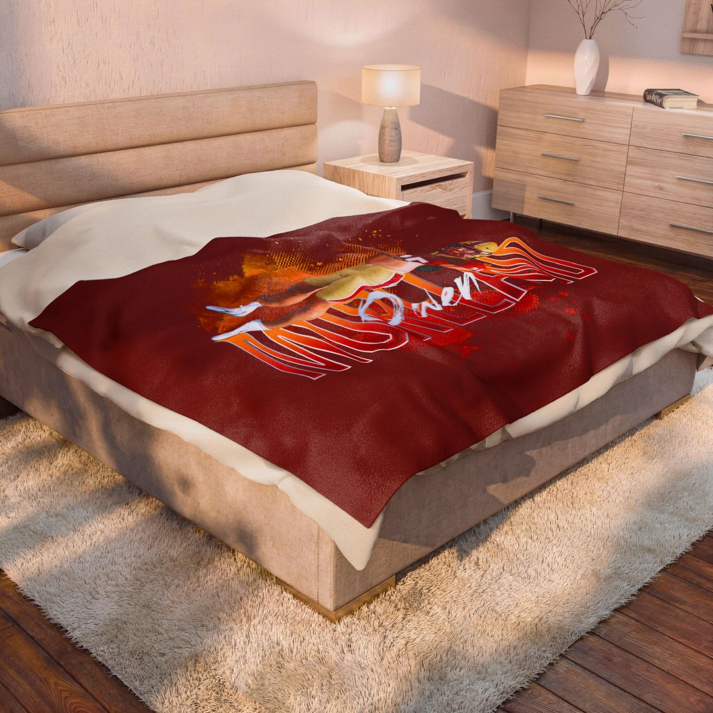 Owen Moreland 60"-80" Plush Blanket