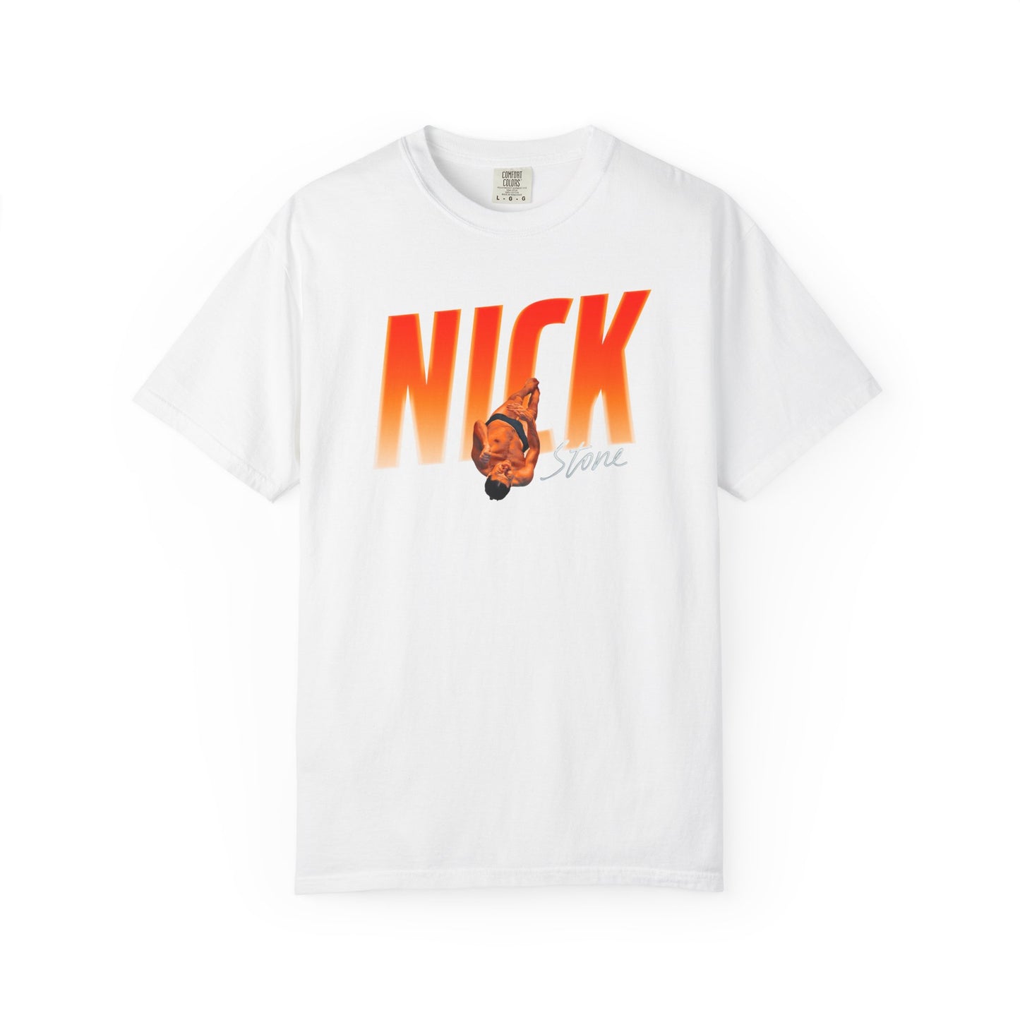 Nick Stone Cursive Combo Colored Premium Tee