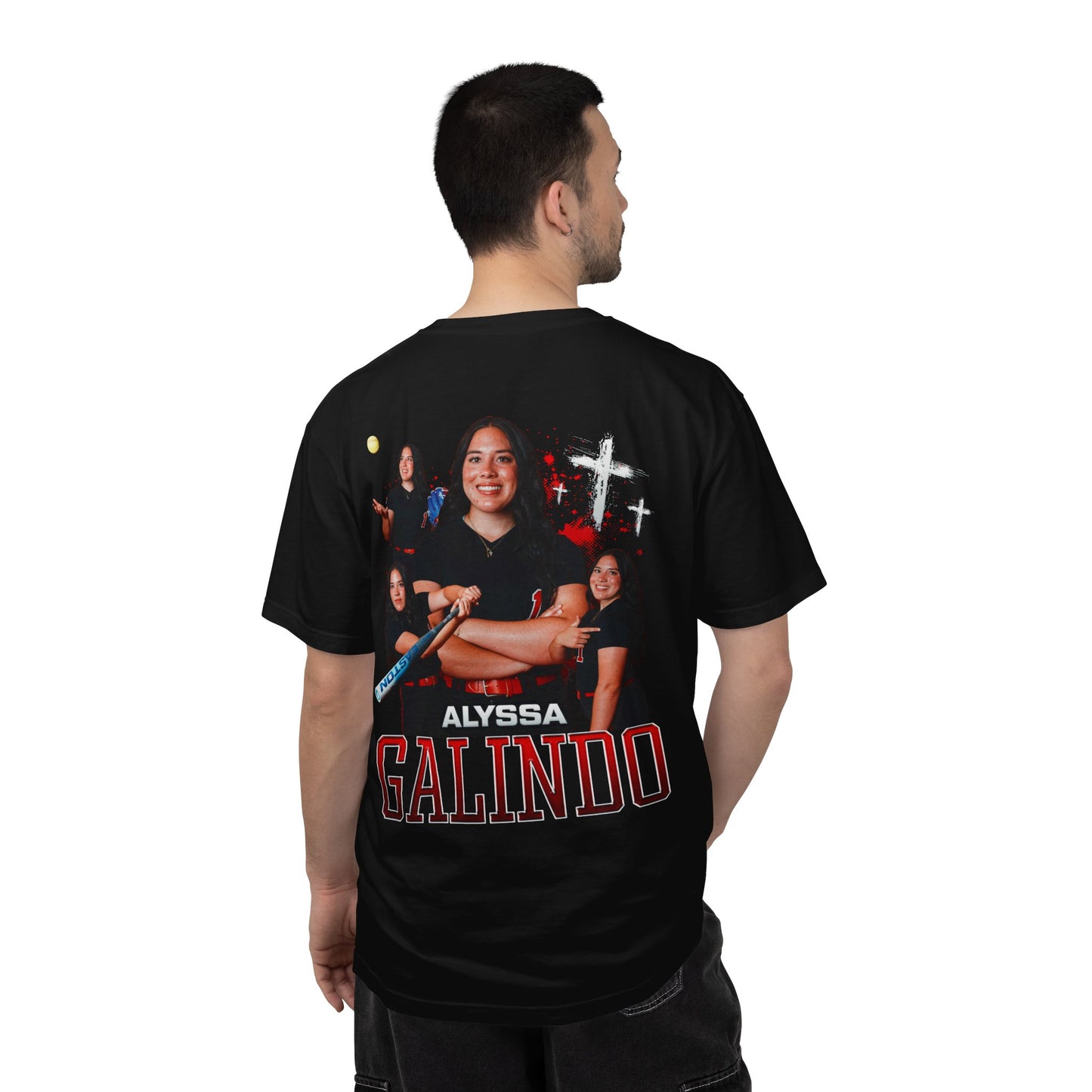 Alyssa Galindo Logo Front & Back Premium Tee