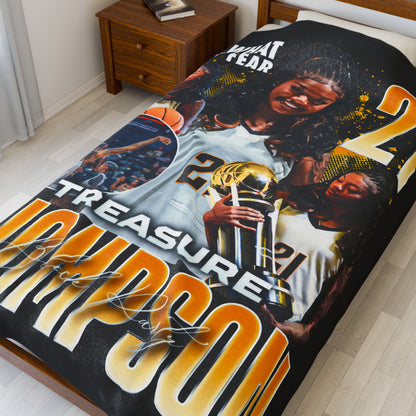Treasure Thompson 60"-80" Plush Blanket