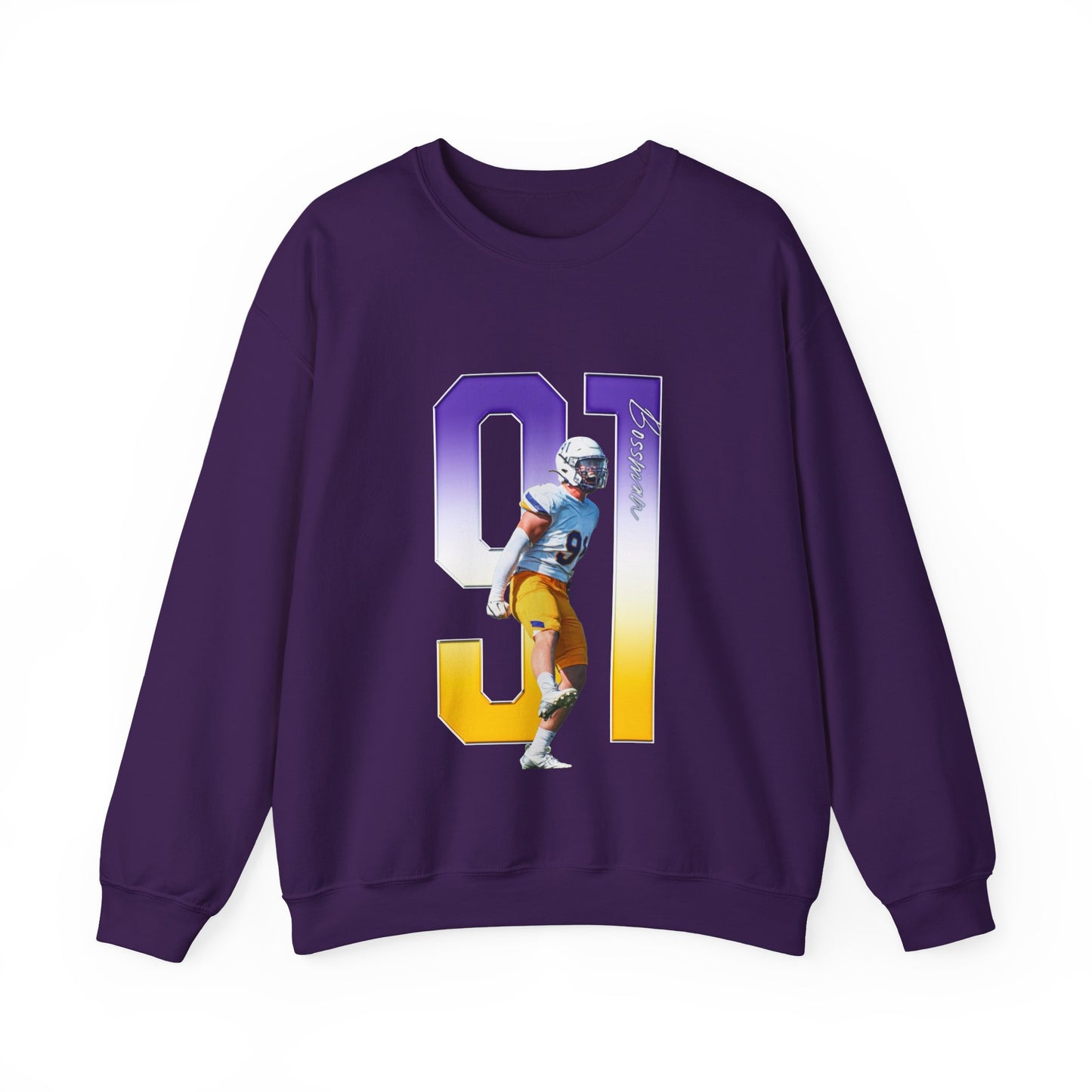 Sam Bossman Player Icon Number Crewneck Sweatshirt