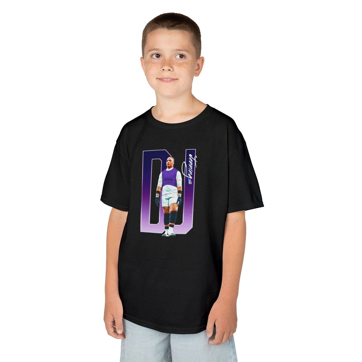 D'Mariyae Jennings Player Icon Initials Kids Tee