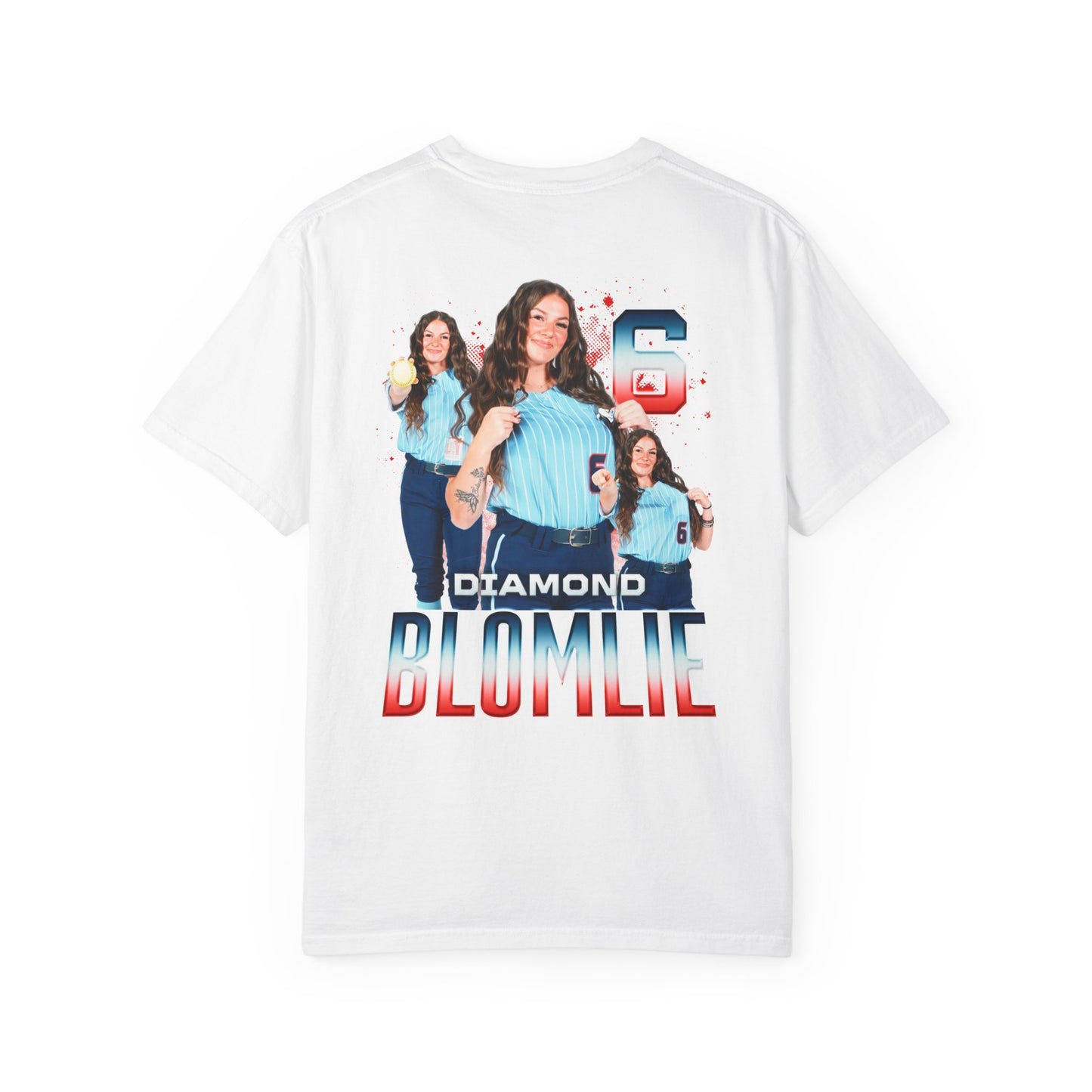 Diamond Blomlie Logo Front & Back Premium Tee