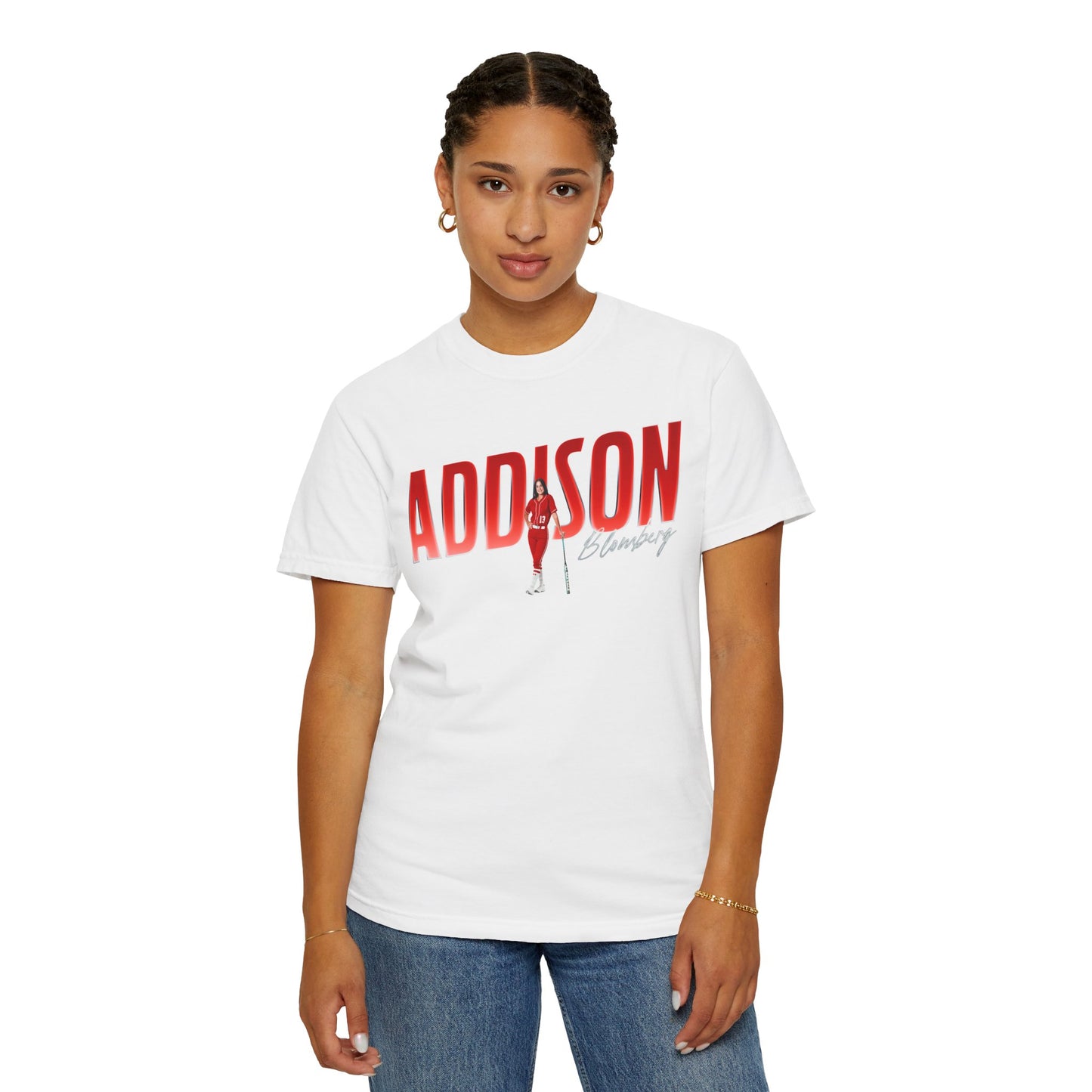 Addison Blomberg Cursive Combo Premium Tee