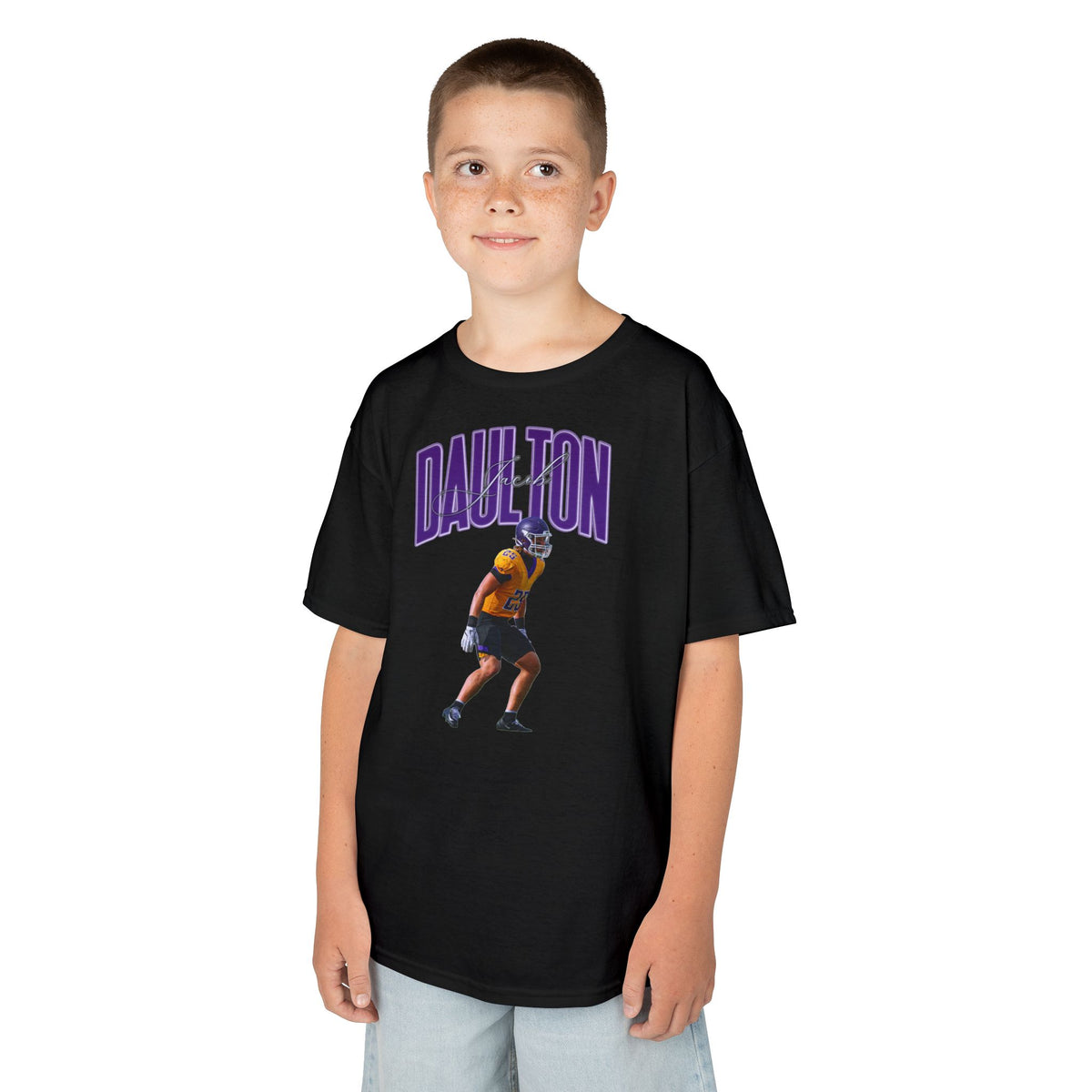 Jacob Daulton Big Last Name Kids Tee
