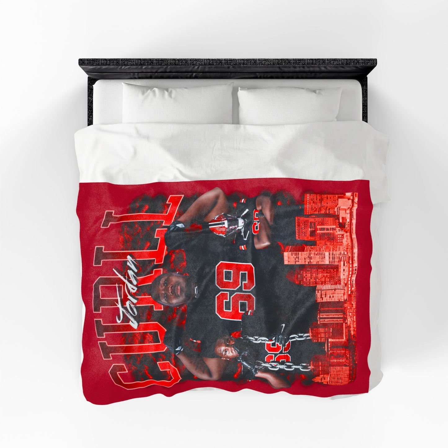 Jordan Curll 60"-80" Plush Blanket