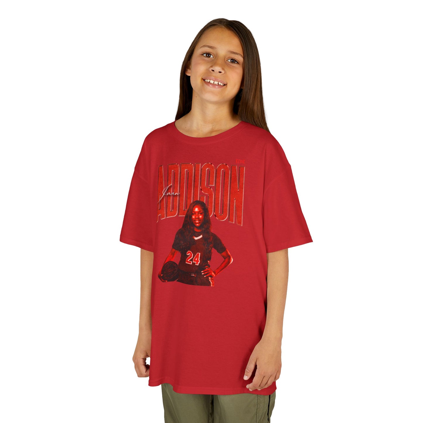 Iman Addison Faded Glory Kids Tee