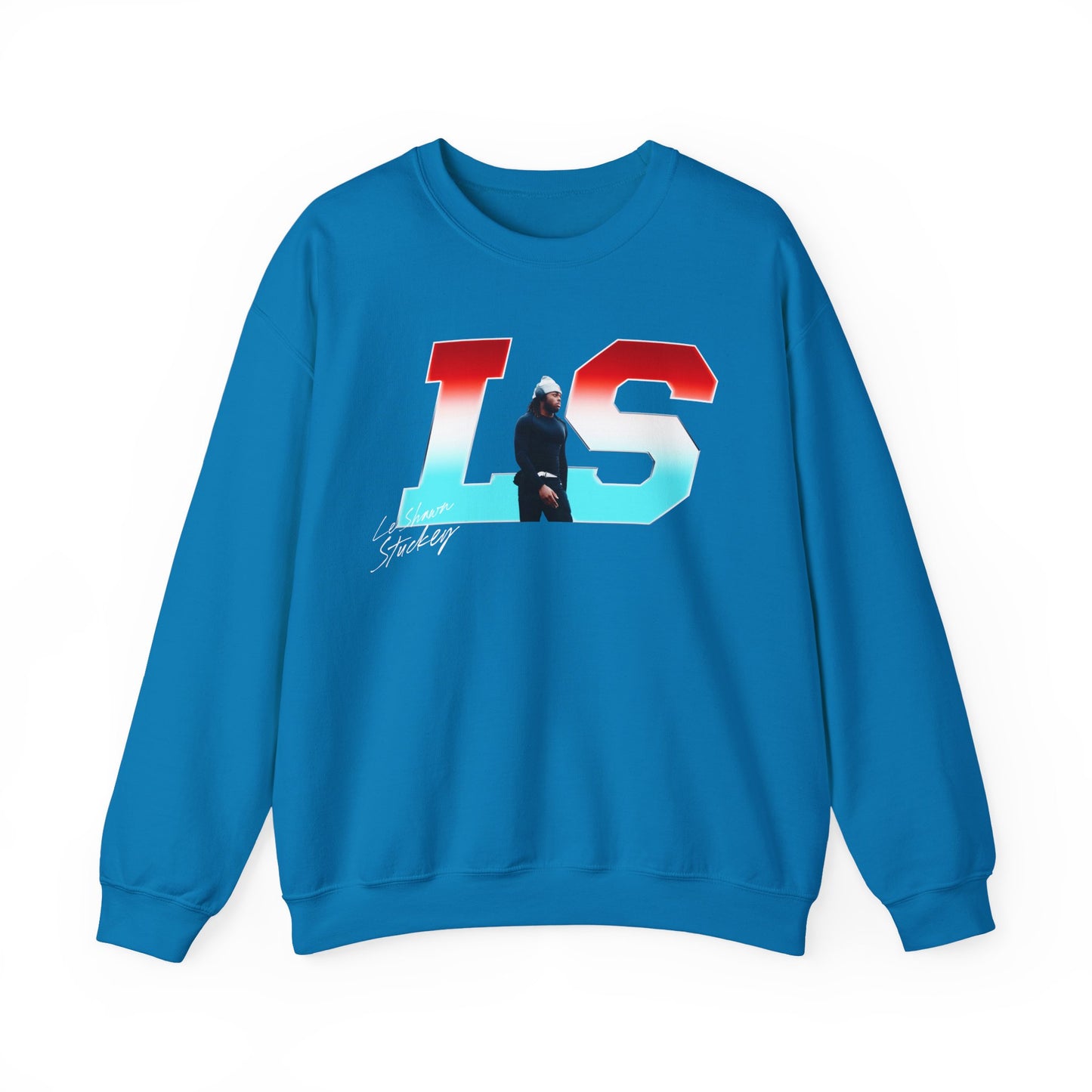 Leshawn Stuckey Big Initials Crewneck Sweatshirt