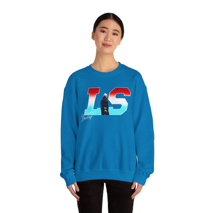 Leshawn Stuckey Big Initials Crewneck Sweatshirt