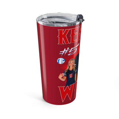 Kendall White 20oz Tumbler