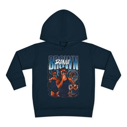 Rania Brown Toddler Pullover Hoodie