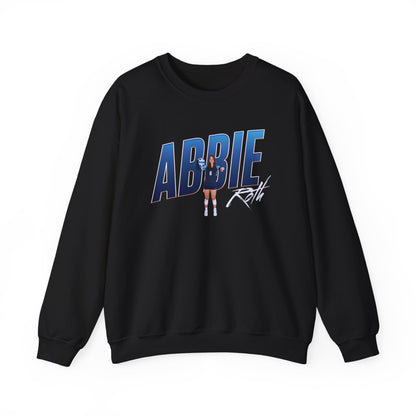 Abbie Roth Cursive Combo  Crewneck Sweatshirt