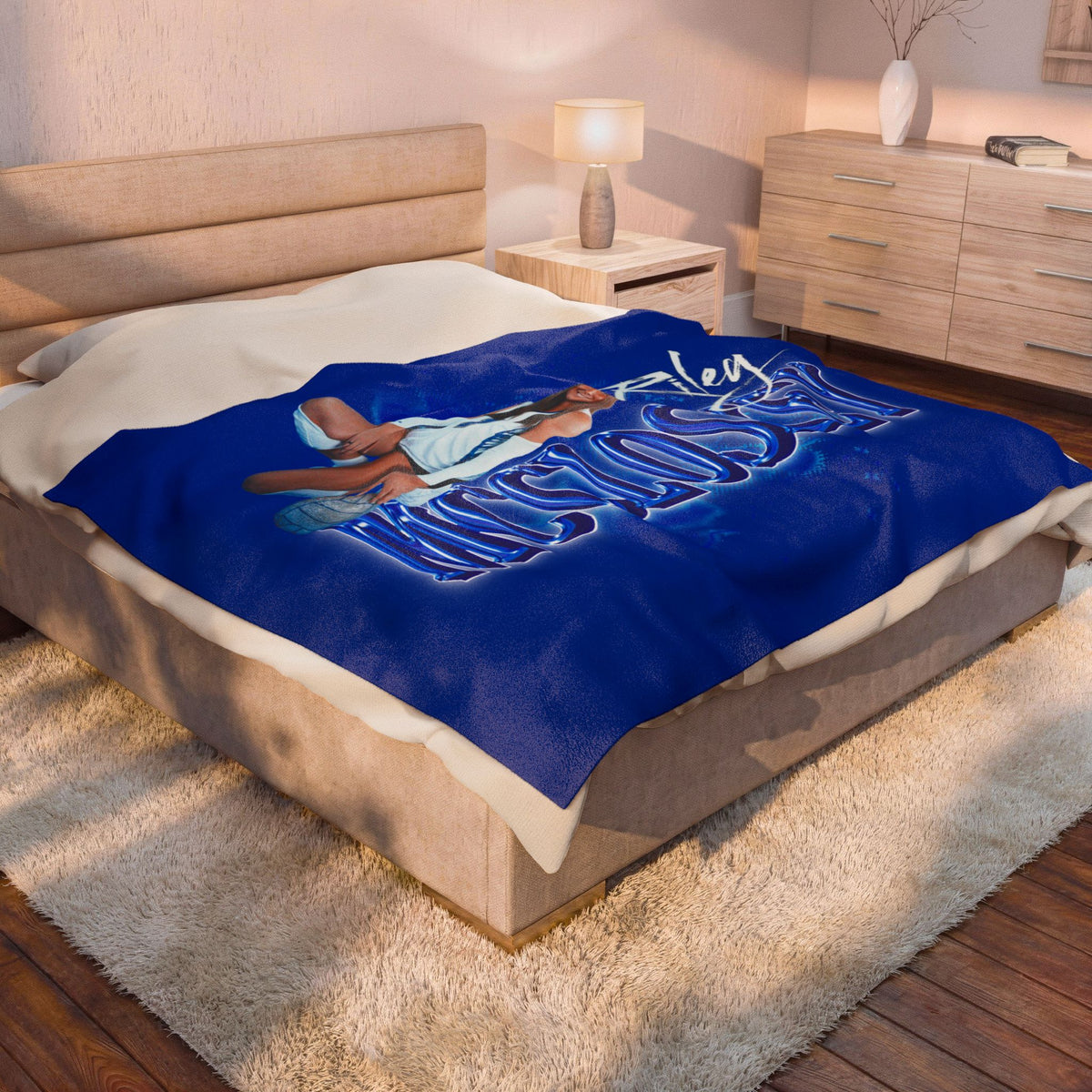 Riley McCloskey 60"-80" Plush Blanket