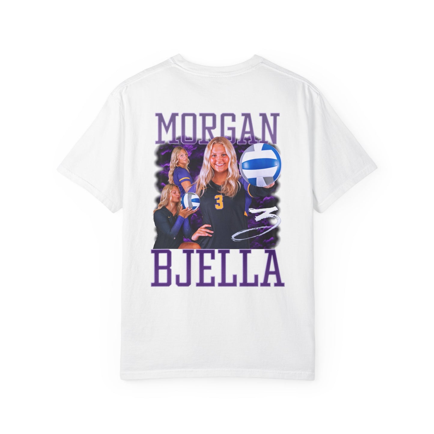 Morgan Bjella Logo Front & Back Premium Tee