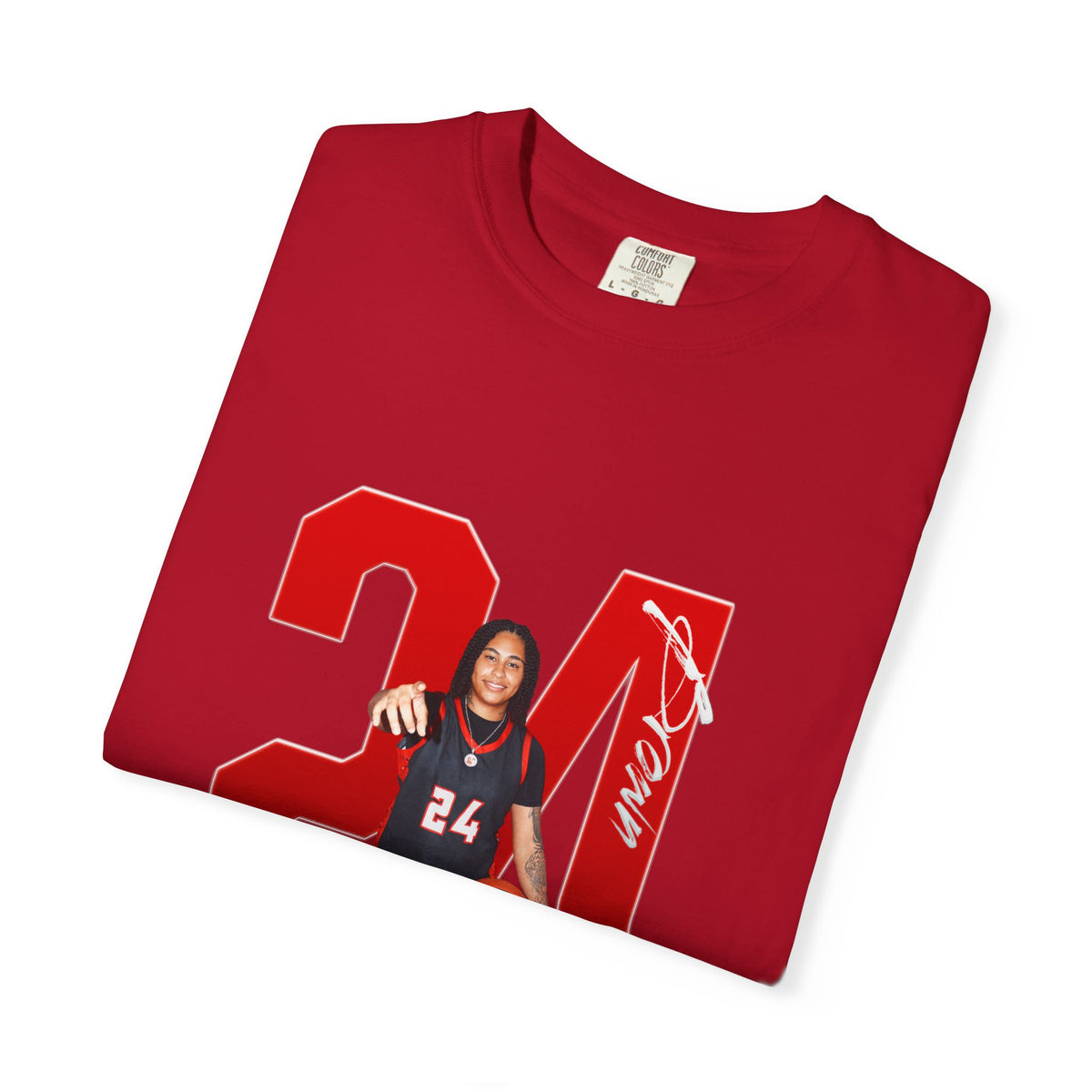 Trista Brown Player Icon Number Premium Tee