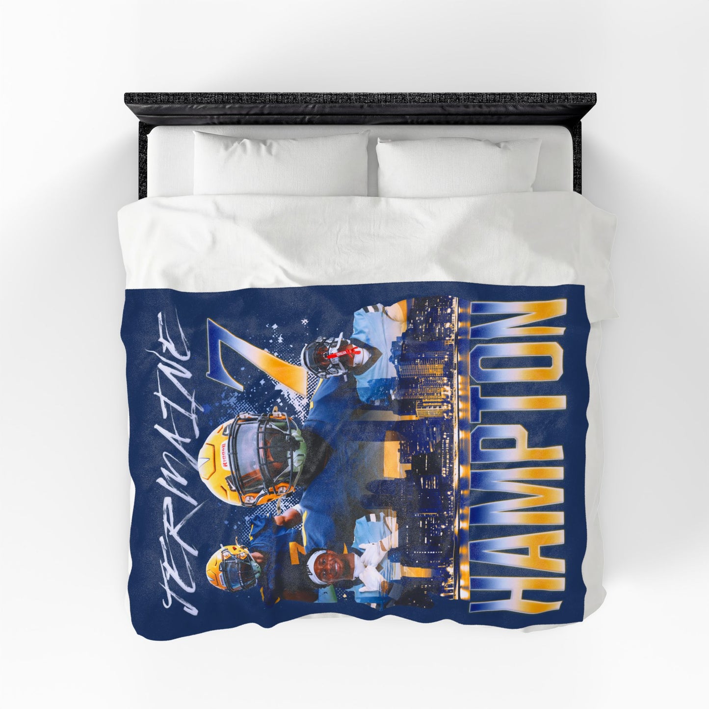 Jermaine Hampton 60"-80" Plush Blanket