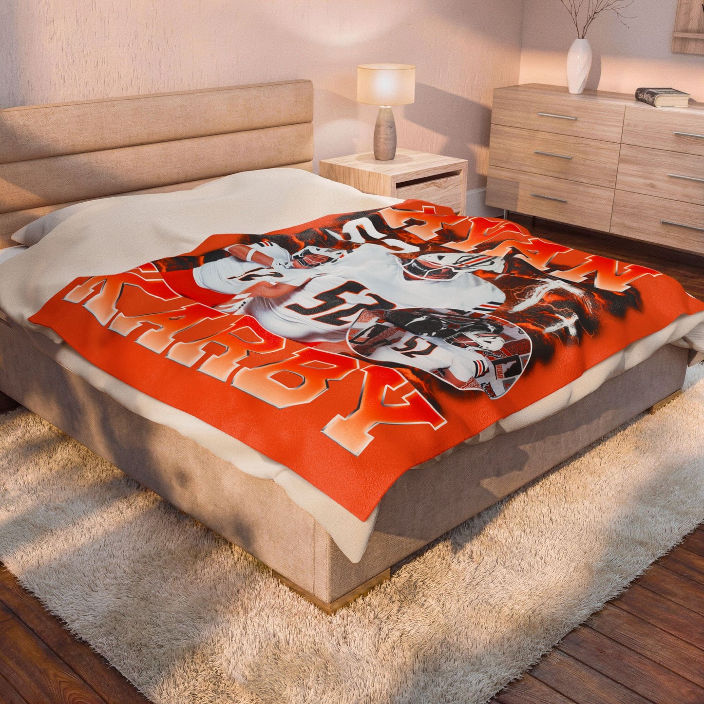 Ryan Karby 60"-80" Plush Blanket