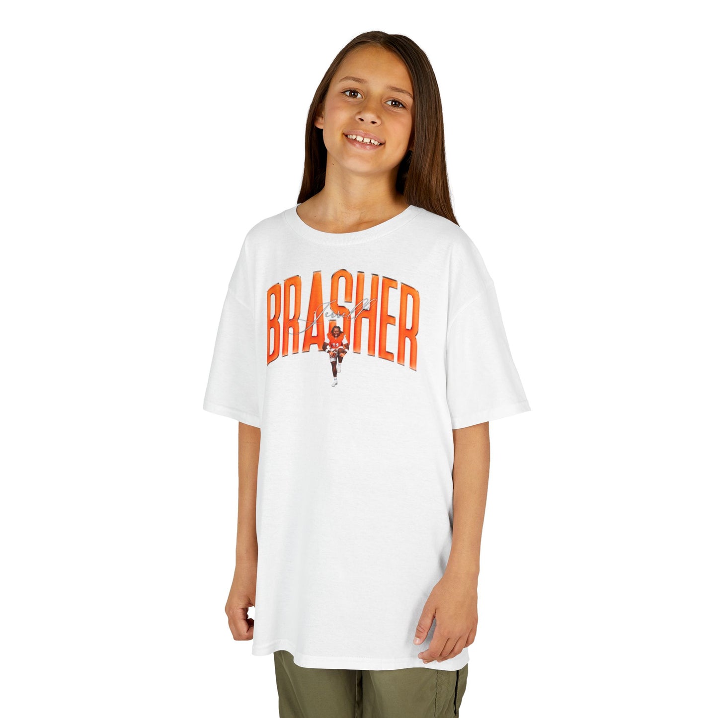 Jerrell Brasher Curved Combo Colored Kids Tee