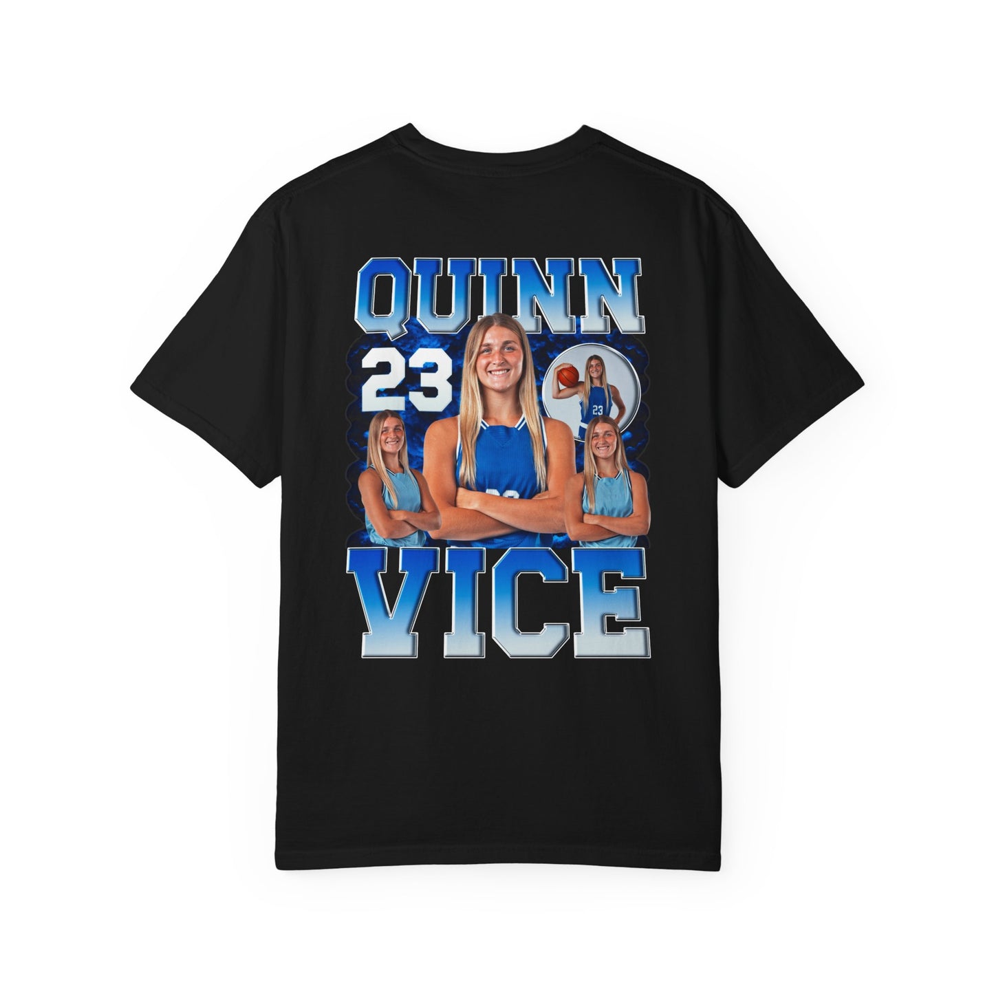 Quinn Vice Logo Front & Back Premium Tee