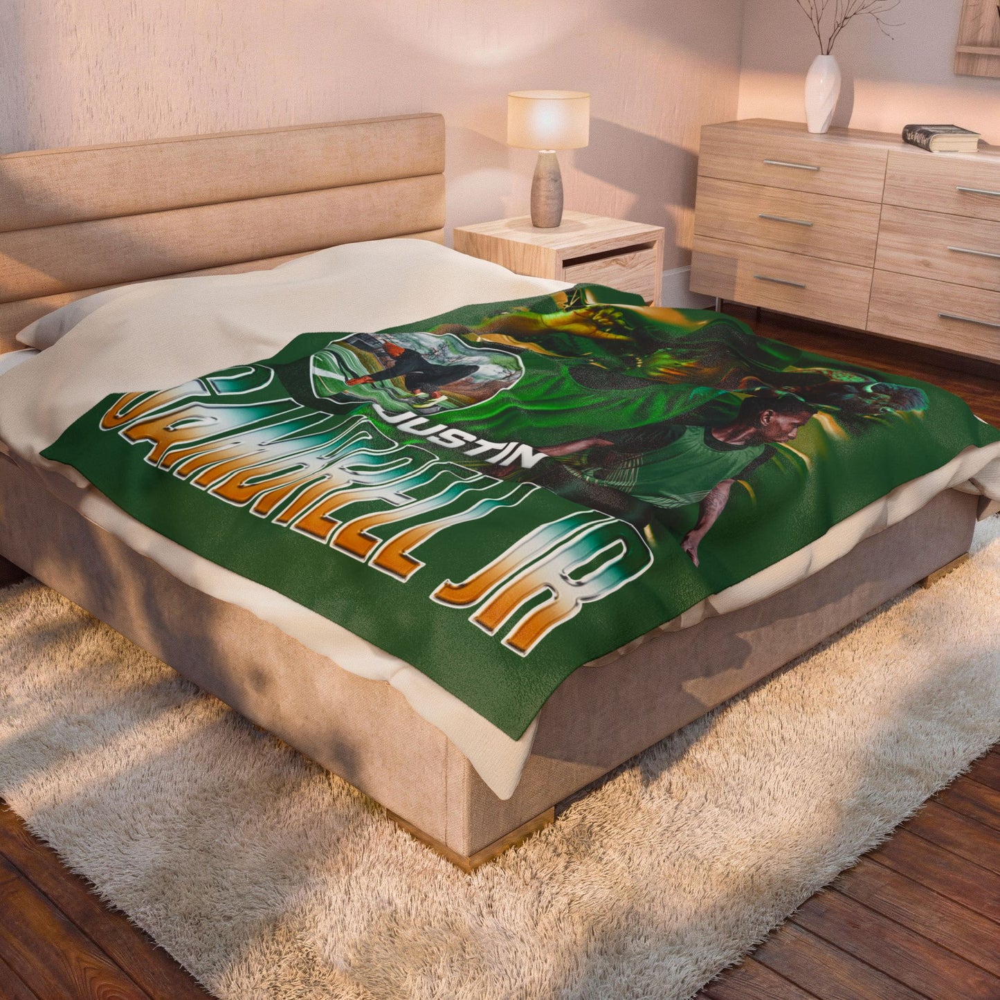 Justin Gambrell Jr. 60"-80" Plush Blanket