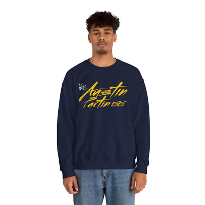 Austin Partin Cursive Name & Number Crewneck Sweatshirt